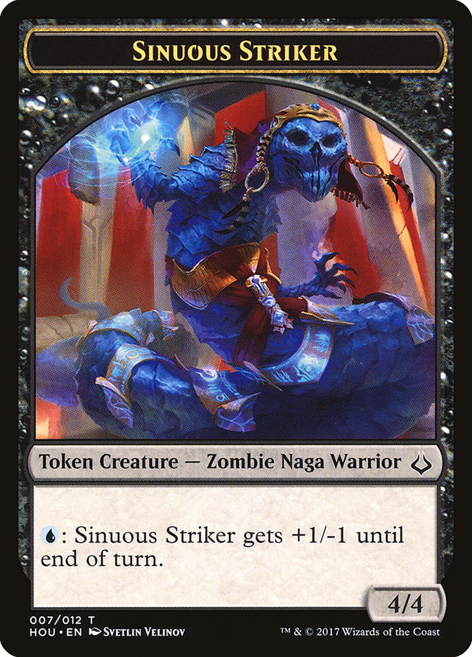 Sinuous Striker Token [Hour of Devastation Tokens] | Impulse Games and Hobbies