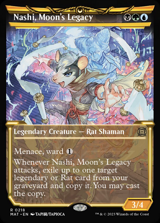 Nashi, Moon's Legacy (Showcase Halo Foil) [March of the Machine: The Aftermath] | Impulse Games and Hobbies