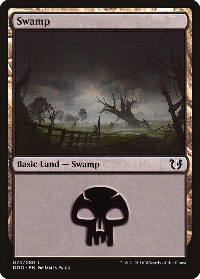 Swamp (74) [Duel Decks: Blessed vs. Cursed] | Impulse Games and Hobbies