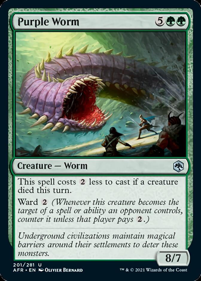 Purple Worm [Dungeons & Dragons: Adventures in the Forgotten Realms] | Impulse Games and Hobbies
