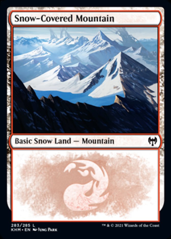 Snow-Covered Mountain (283) [Kaldheim] | Impulse Games and Hobbies