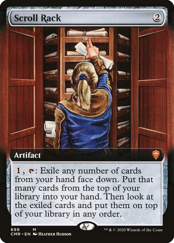 Scroll Rack (Extended Art) [Commander Legends] | Impulse Games and Hobbies