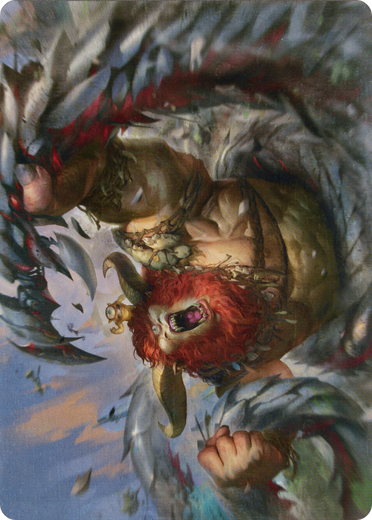 Borborygmos and Fblthp Art Card (42) [March of the Machine Art Series] | Impulse Games and Hobbies