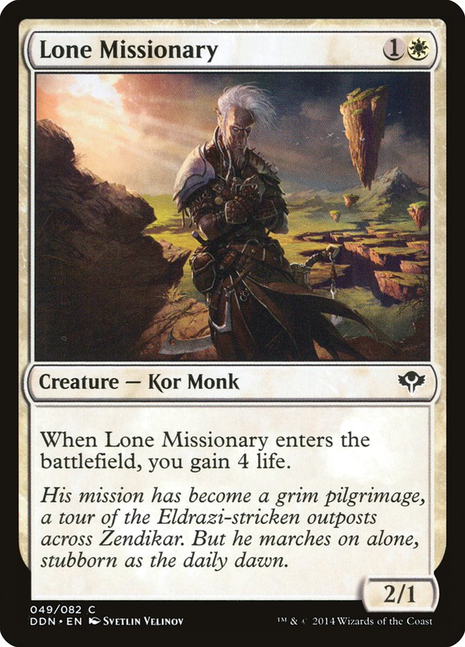 Lone Missionary [Duel Decks: Speed vs. Cunning] | Impulse Games and Hobbies