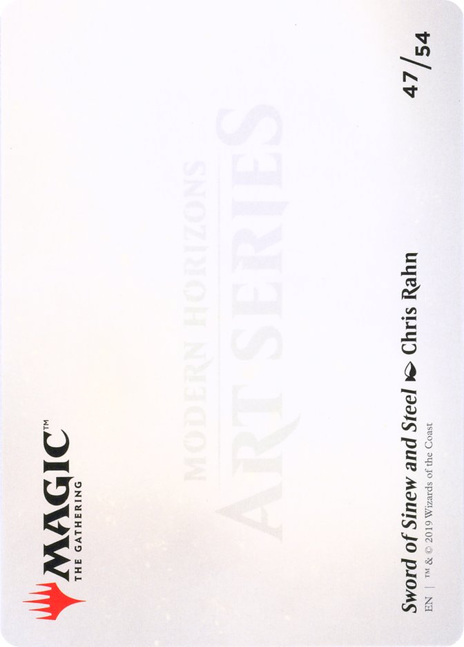 Sword of Sinew and Steel // Sword of Sinew and Steel [Modern Horizons Art Series] | Impulse Games and Hobbies