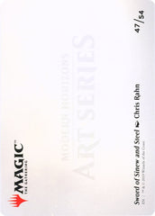 Sword of Sinew and Steel // Sword of Sinew and Steel [Modern Horizons Art Series] | Impulse Games and Hobbies