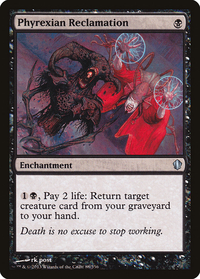 Phyrexian Reclamation [Commander 2013] | Impulse Games and Hobbies