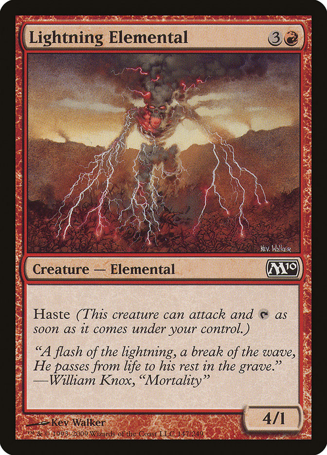 Lightning Elemental [Magic 2010] | Impulse Games and Hobbies