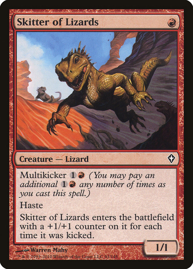 Skitter of Lizards [Worldwake] | Impulse Games and Hobbies
