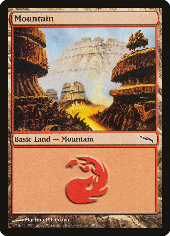 Mountain (301) [Mirrodin] | Impulse Games and Hobbies