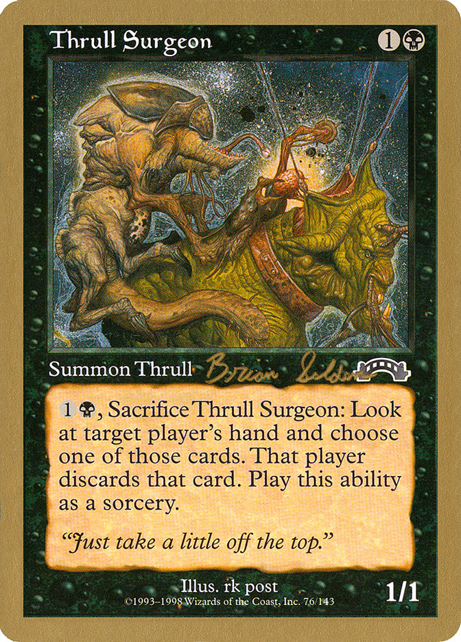 Thrull Surgeon (Brian Selden) [World Championship Decks 1998] | Impulse Games and Hobbies