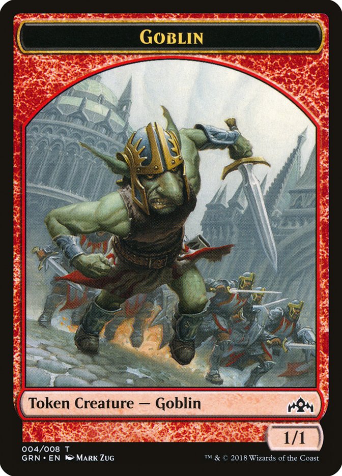 Goblin Token [Guilds of Ravnica Tokens] | Impulse Games and Hobbies