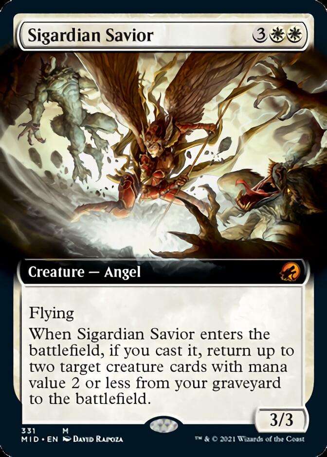 Sigardian Savior (Extended) [Innistrad: Midnight Hunt] | Impulse Games and Hobbies