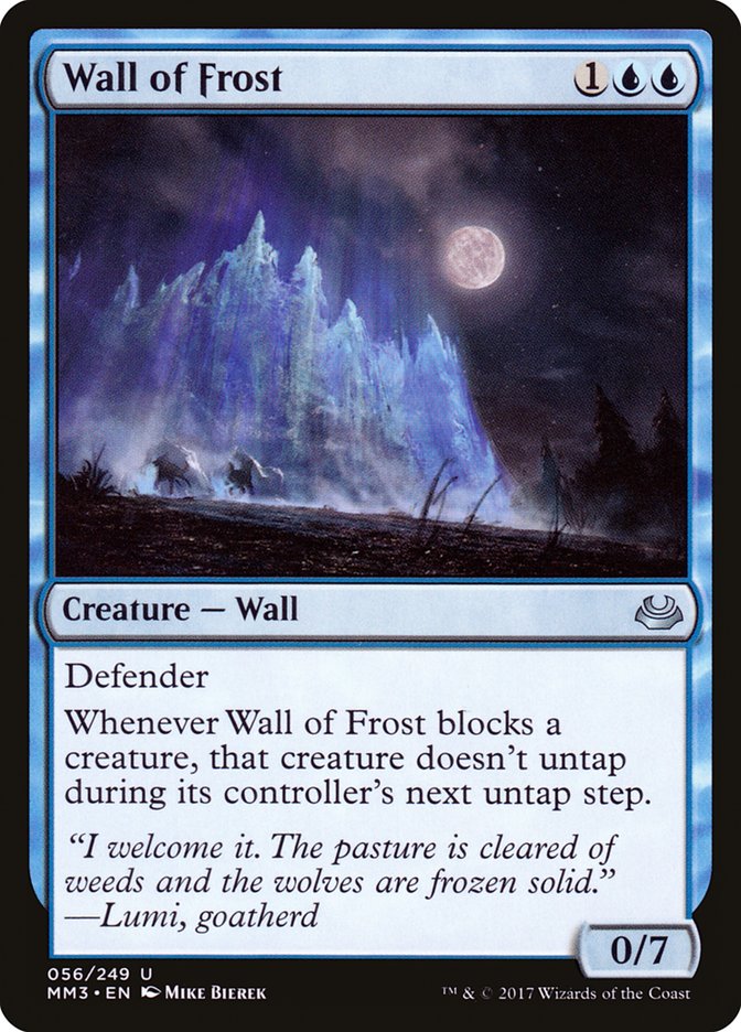 Wall of Frost [Modern Masters 2017] | Impulse Games and Hobbies