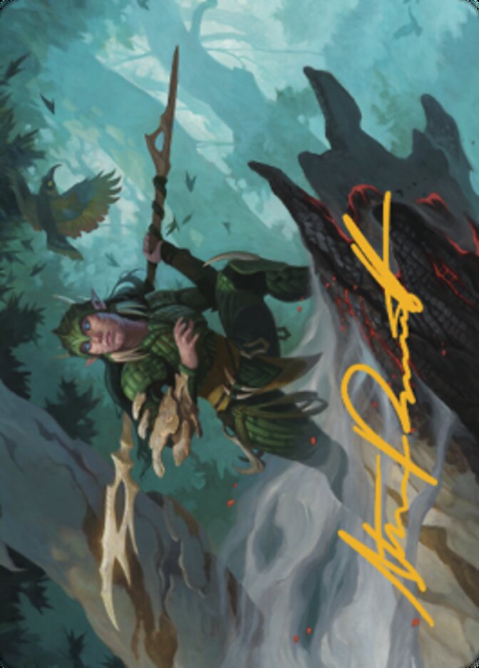 Gwenna, Eyes of Gaea Art Card (Gold-Stamped Signature) [The Brothers' War Art Series] | Impulse Games and Hobbies