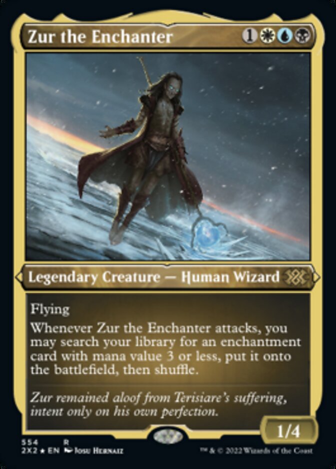 Zur the Enchanter (Foil Etched) [Double Masters 2022] | Impulse Games and Hobbies