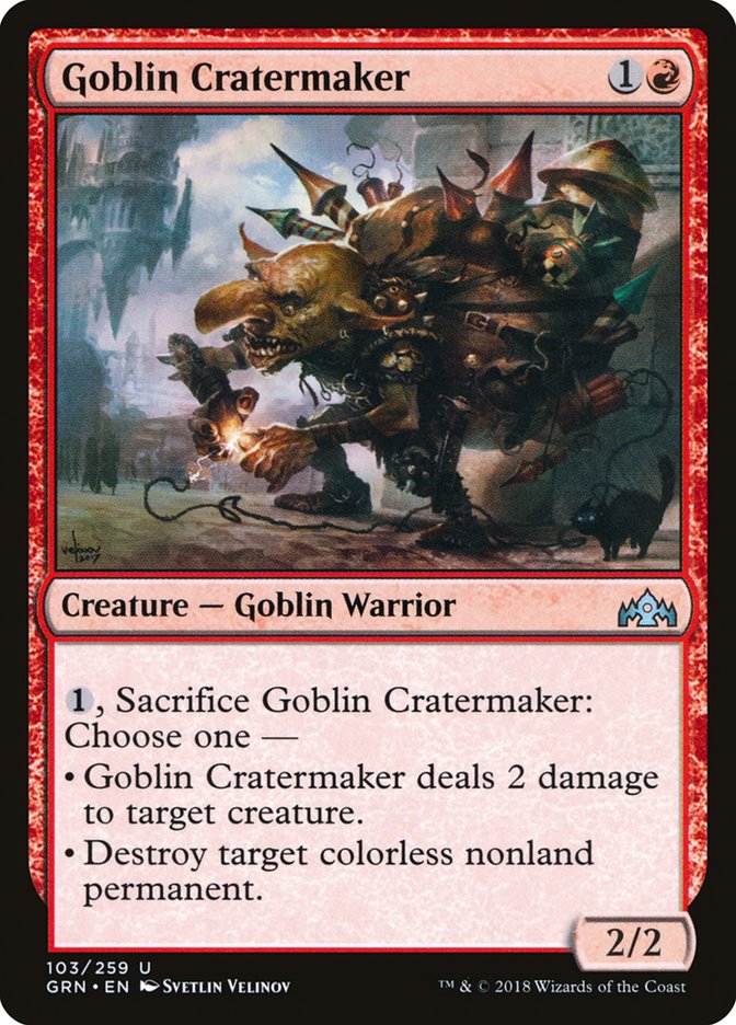 Goblin Cratermaker [Guilds of Ravnica] | Impulse Games and Hobbies