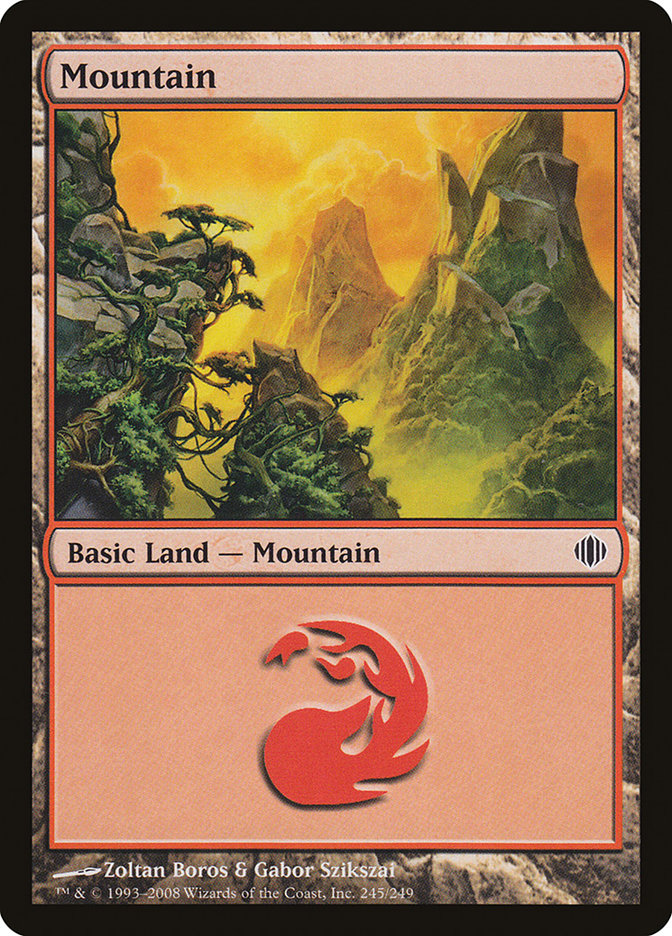 Mountain (245) [Shards of Alara] | Impulse Games and Hobbies