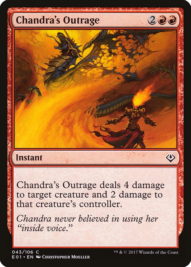 Chandra's Outrage [Archenemy: Nicol Bolas] | Impulse Games and Hobbies