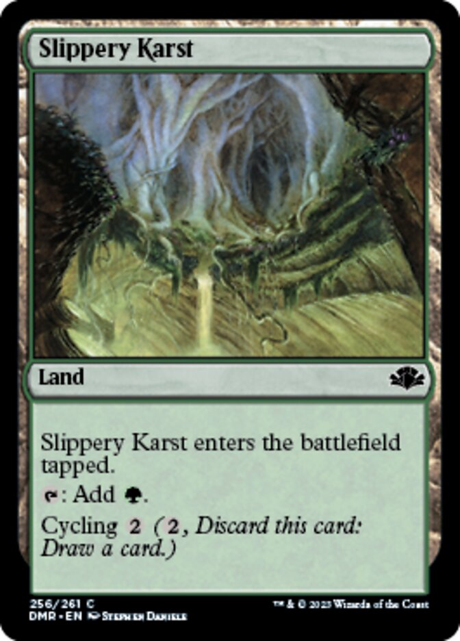 Slippery Karst [Dominaria Remastered] | Impulse Games and Hobbies