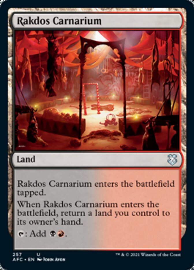 Rakdos Carnarium [Dungeons & Dragons: Adventures in the Forgotten Realms Commander] | Impulse Games and Hobbies