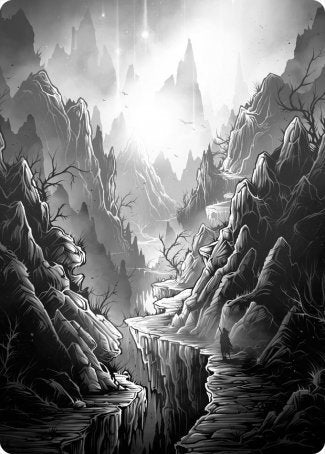 Mountain Art Card [Innistrad: Midnight Hunt Art Series] | Impulse Games and Hobbies