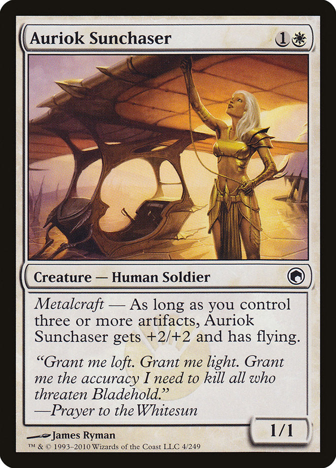 Auriok Sunchaser [Scars of Mirrodin] | Impulse Games and Hobbies