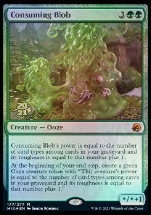 Consuming Blob [Innistrad: Midnight Hunt Prerelease Promos] | Impulse Games and Hobbies