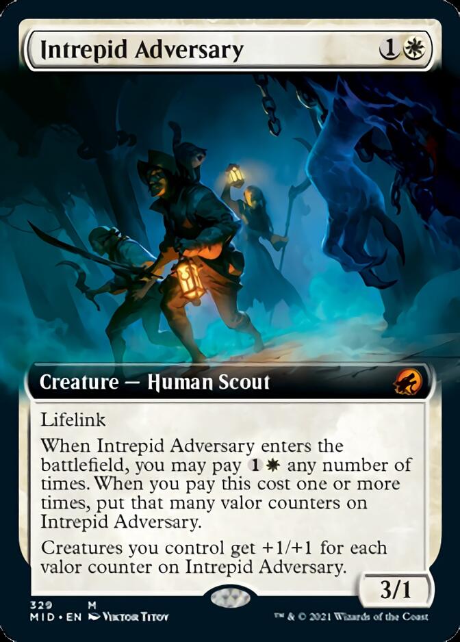 Intrepid Adversary (Extended) [Innistrad: Midnight Hunt] | Impulse Games and Hobbies