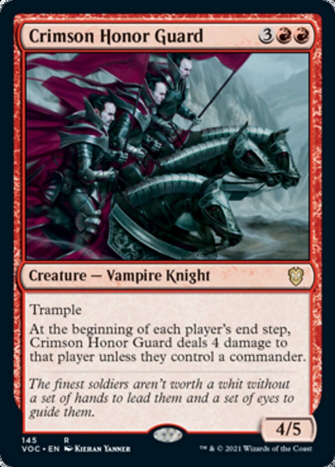 Crimson Honor Guard [Innistrad: Crimson Vow Commander] | Impulse Games and Hobbies