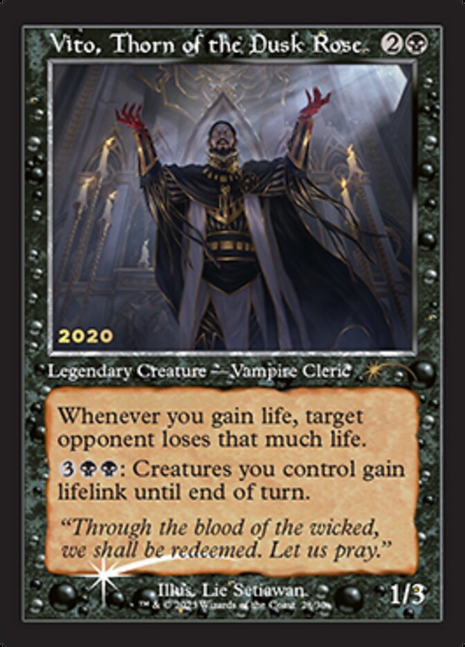 Vito, Thorn of the Dusk Rose [30th Anniversary Promos] | Impulse Games and Hobbies