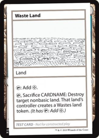 Waste Land (2021 Edition) [Mystery Booster Playtest Cards] | Impulse Games and Hobbies