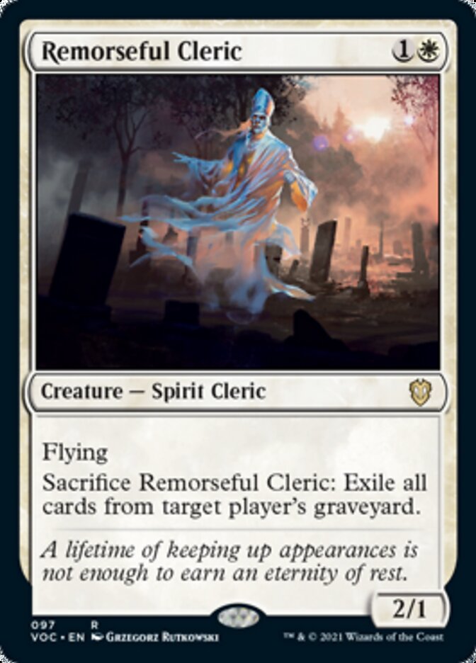 Remorseful Cleric [Innistrad: Crimson Vow Commander] | Impulse Games and Hobbies