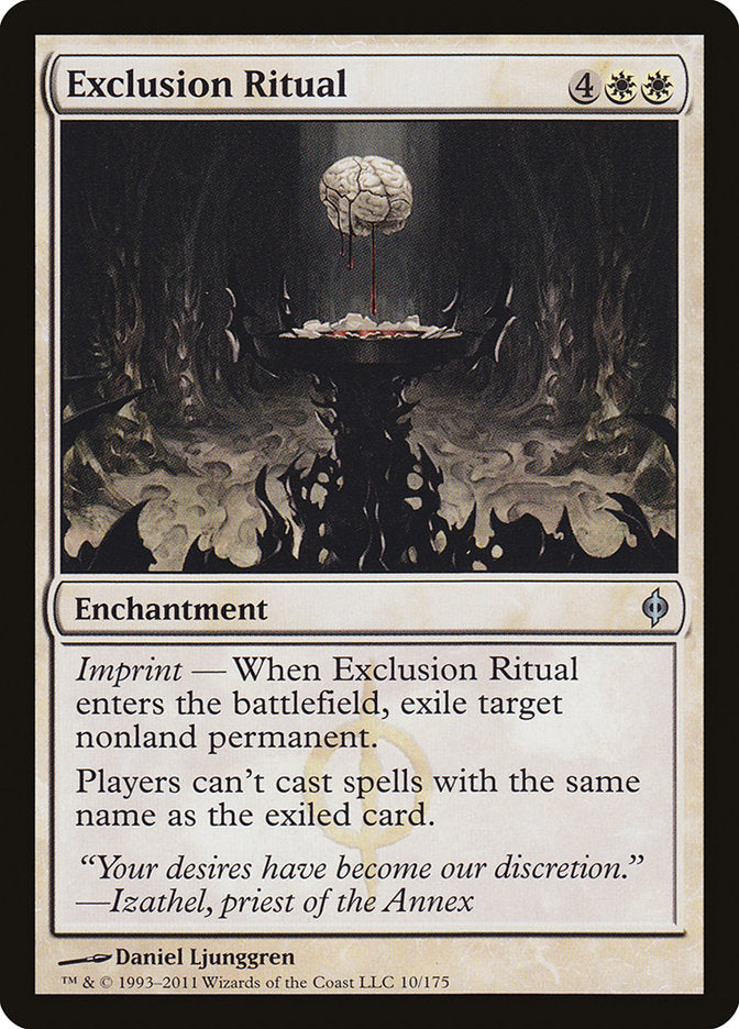 Exclusion Ritual [New Phyrexia] | Impulse Games and Hobbies