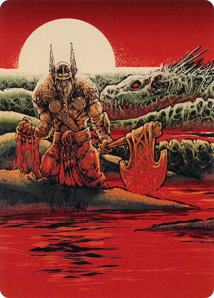 Fynn, the Fangbearer Art Card [March of the Machine Art Series] | Impulse Games and Hobbies