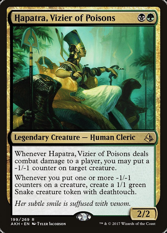 Hapatra, Vizier of Poisons [Amonkhet] | Impulse Games and Hobbies