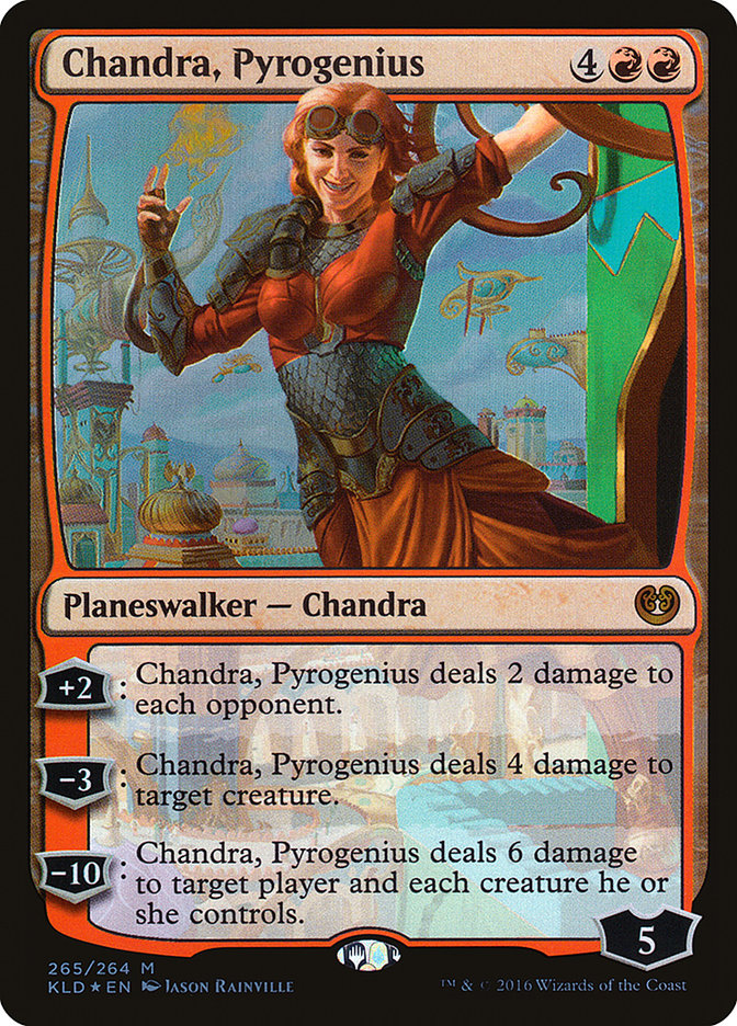 Chandra, Pyrogenius [Kaladesh] | Impulse Games and Hobbies