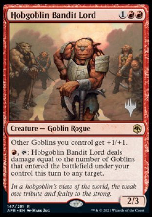 Hobgoblin Bandit Lord (Promo Pack) [Dungeons & Dragons: Adventures in the Forgotten Realms Promos] | Impulse Games and Hobbies