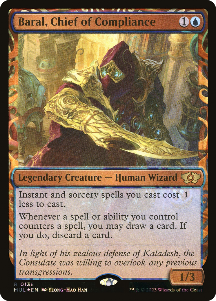 Baral, Chief of Compliance (Halo Foil) [Multiverse Legends] | Impulse Games and Hobbies