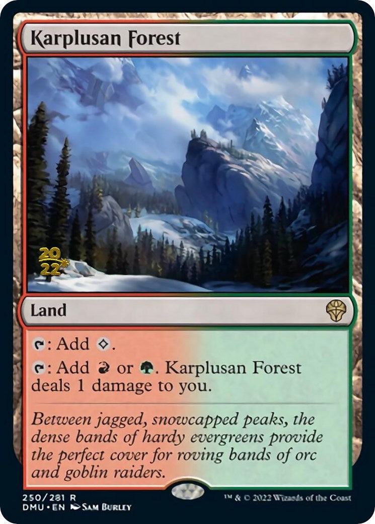 Karplusan Forest [Dominaria United Prerelease Promos] | Impulse Games and Hobbies
