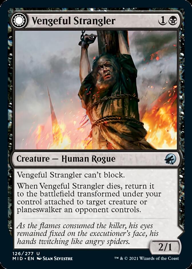 Vengeful Strangler // Strangling Grasp [Innistrad: Midnight Hunt] | Impulse Games and Hobbies