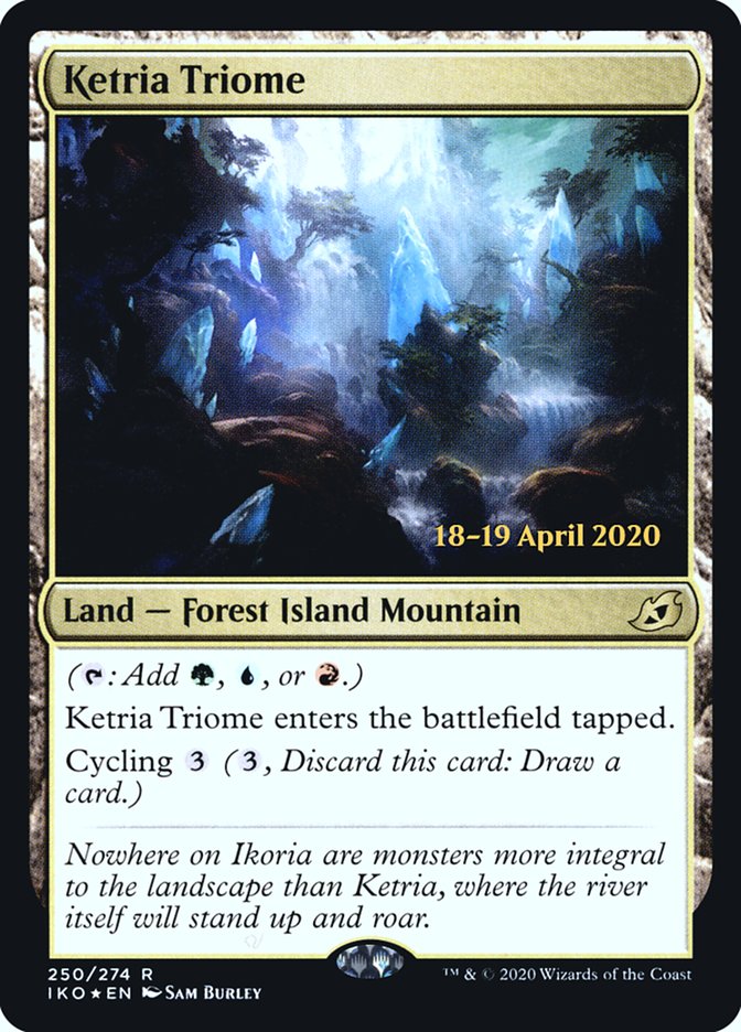Ketria Triome  [Ikoria: Lair of Behemoths Prerelease Promos] | Impulse Games and Hobbies