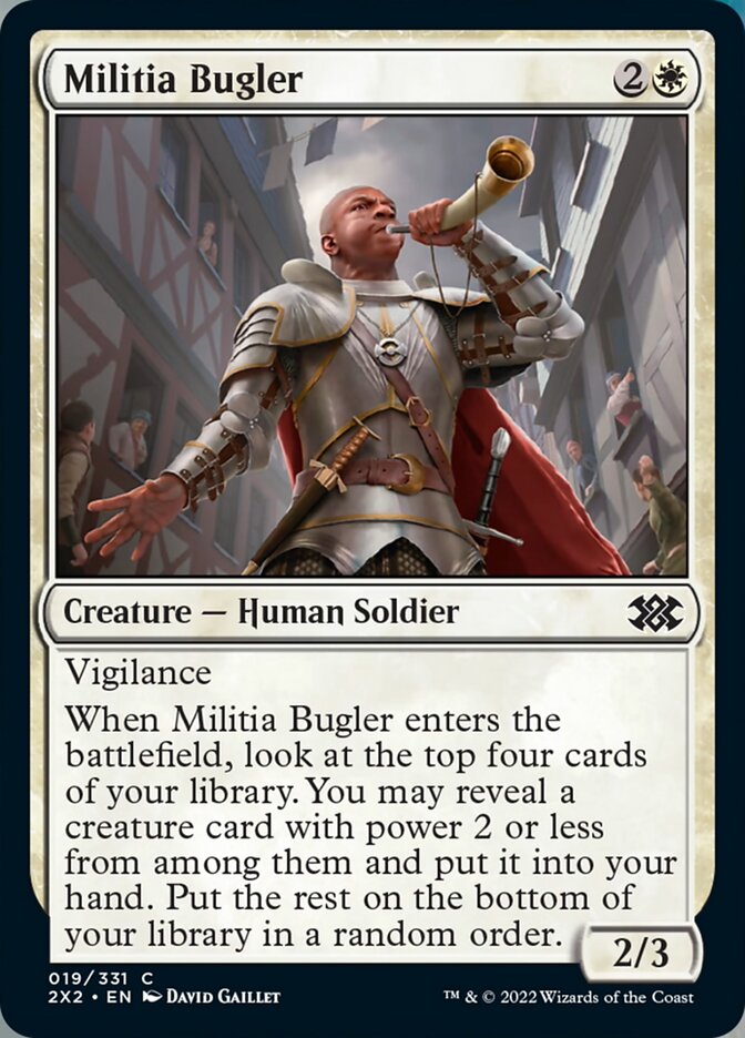 Militia Bugler [Double Masters 2022] | Impulse Games and Hobbies