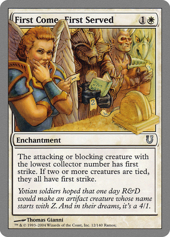First Come, First Served [Unhinged] | Impulse Games and Hobbies