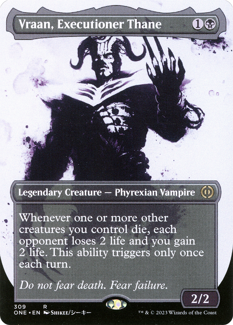 Vraan, Executioner Thane (Borderless Ichor) [Phyrexia: All Will Be One] | Impulse Games and Hobbies