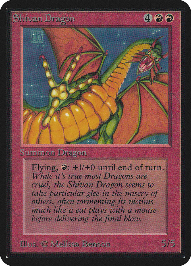 Shivan Dragon [Alpha Edition] | Impulse Games and Hobbies