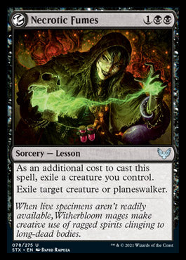 Necrotic Fumes [Strixhaven: School of Mages] | Impulse Games and Hobbies