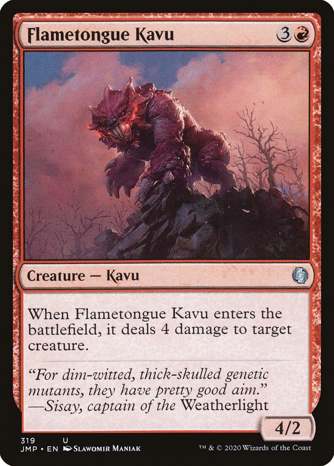 Flametongue Kavu [Jumpstart] | Impulse Games and Hobbies