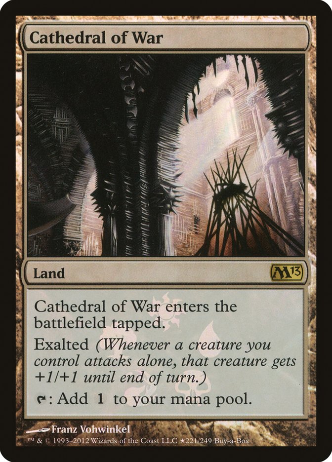 Cathedral of War (Buy-A-Box) [Magic 2013 Promos] | Impulse Games and Hobbies
