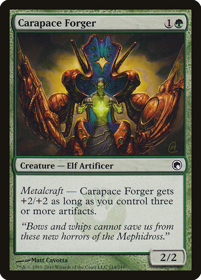 Carapace Forger [Scars of Mirrodin] | Impulse Games and Hobbies